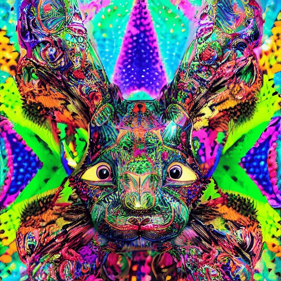 Psychedelic Rabbids #301