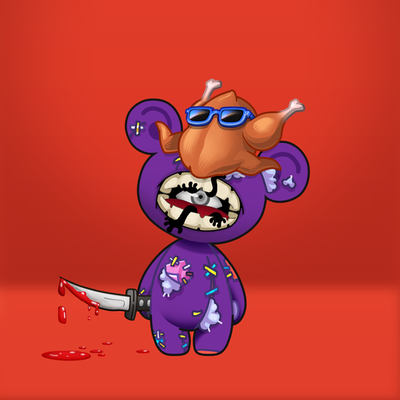 Evil Teddy Bear #1277