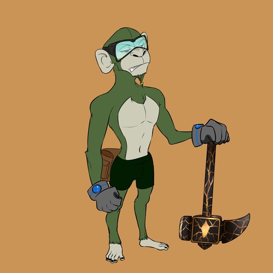 Mining Ape #2153