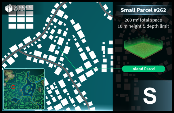 Small #262 (S) parcel in Somnium Space 