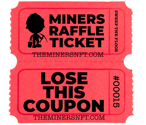 #15 Raffle Ticket 