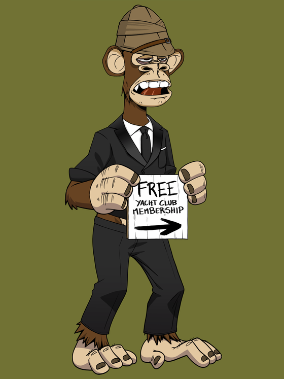 Full Body Ape #1021