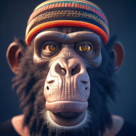 Uncensored Ape #0673