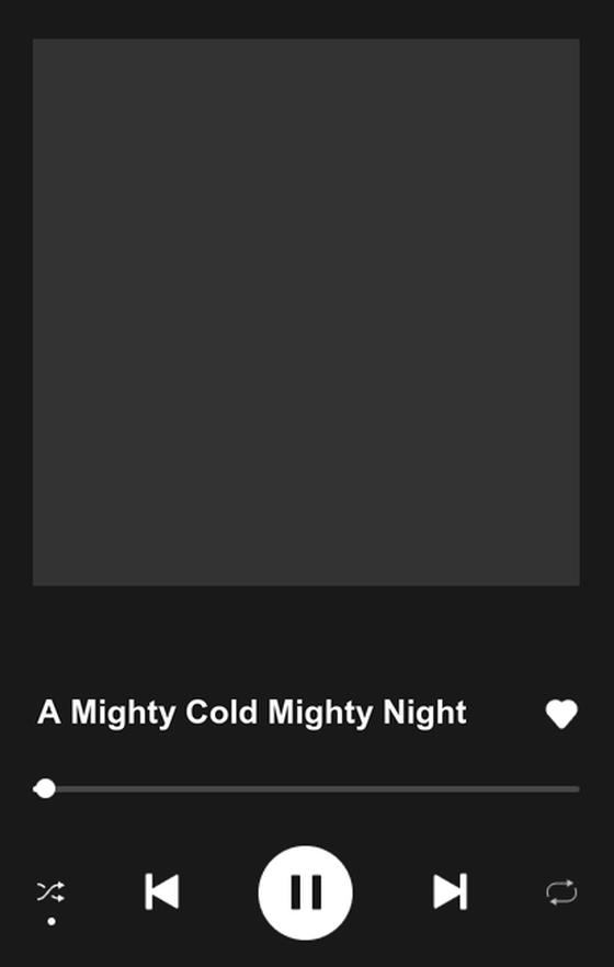 A Mighty Cold Mighty Night