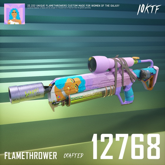 Galaxy Flamethrower #12768