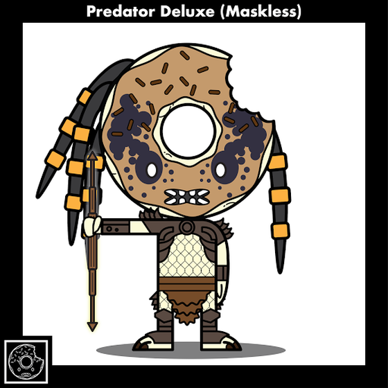 Predator Deluxe Maskless “DONUT HEADS" - #35