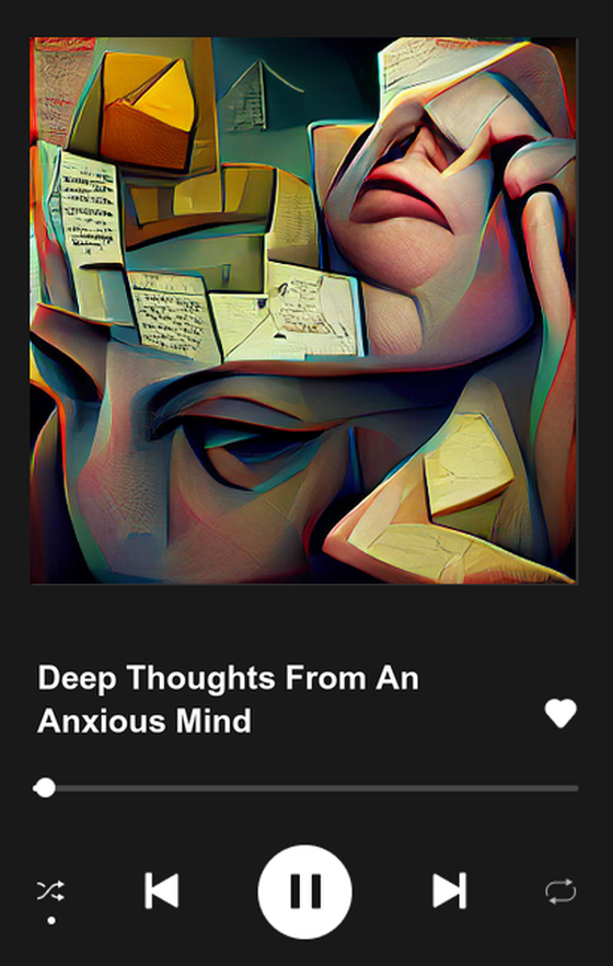 Deep Thoughts From An Anxious Mind