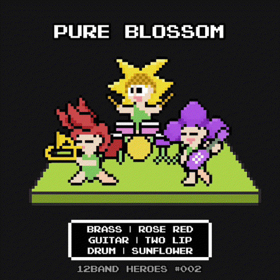 12BAND HEROES #002 | PURE BLOSSOM