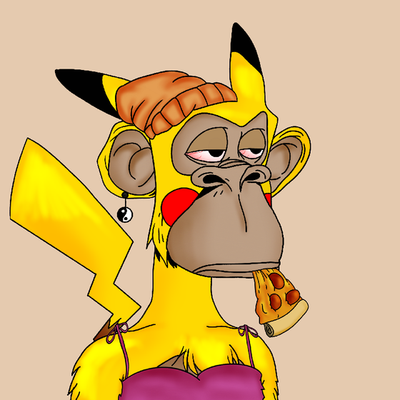Pikachu Ape Yacht Club #86