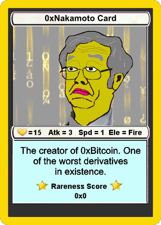 0XRARAPEPE | Dank Directory Card 21 Series 40 | Bitcoin NFT