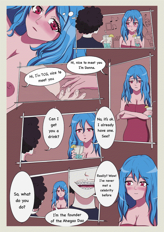 Ahegao NFT Comics (Pg 3)