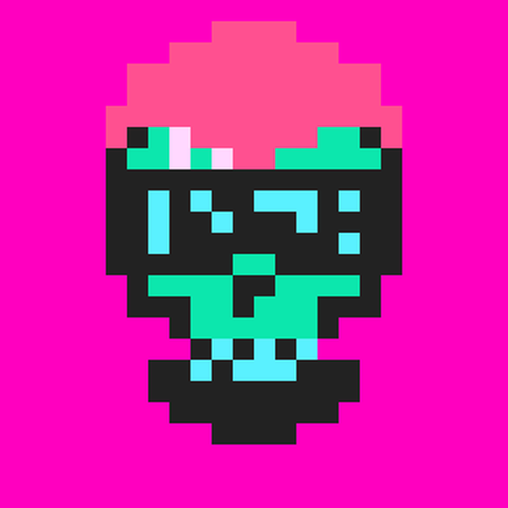 Cyber CryptoSkull #3530