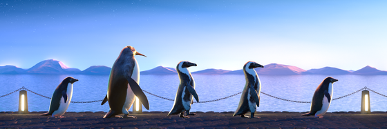 Five Penguins #1534