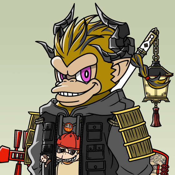 Neo Samurai Monkey #3230