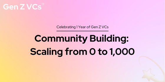 Community Building: Scaling from 0 to 1,000+ 7/500