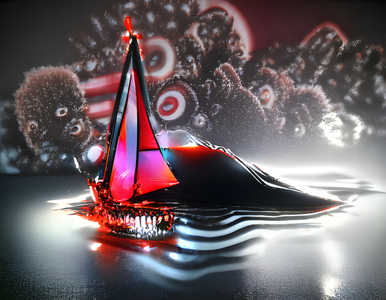 Ferrofluid Fireworks x Captain Redbeard