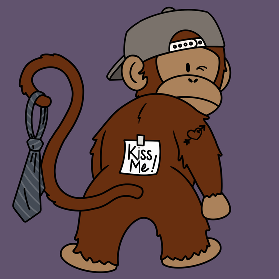 Kiss Me Monkey #2776