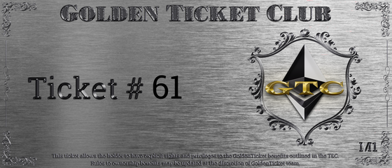Golden Ticket Club #61