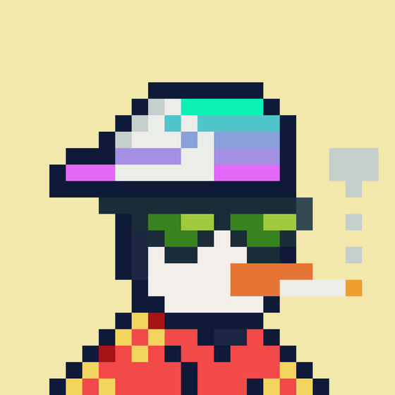 8bit Penguin Chad #326