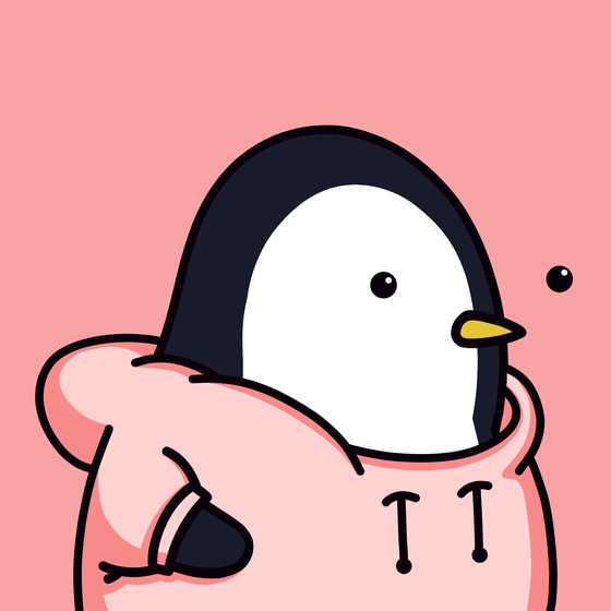 Puddly Penguin #717