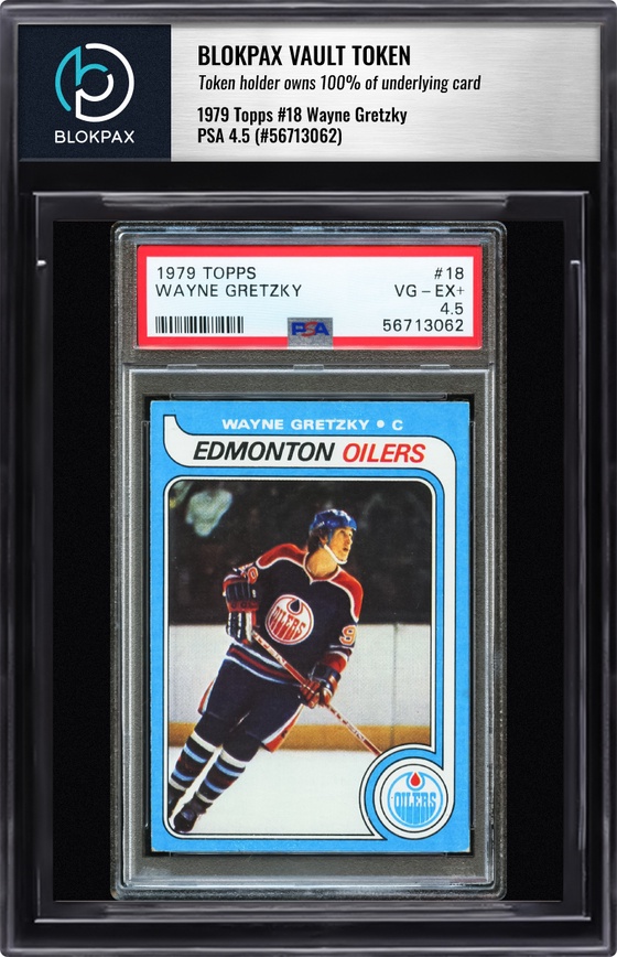 1979 Topps Wayne Gretzky #18 - PSA 4.5 (Cert: 56713062)