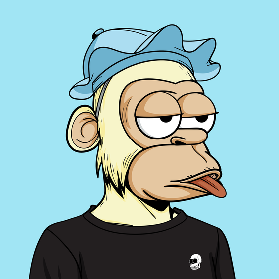 Simp Ape Yacht Club #4817
