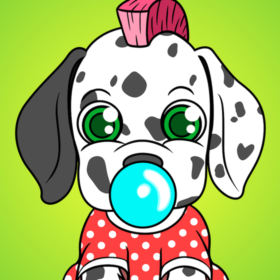 Bubblegum Puppy #4428