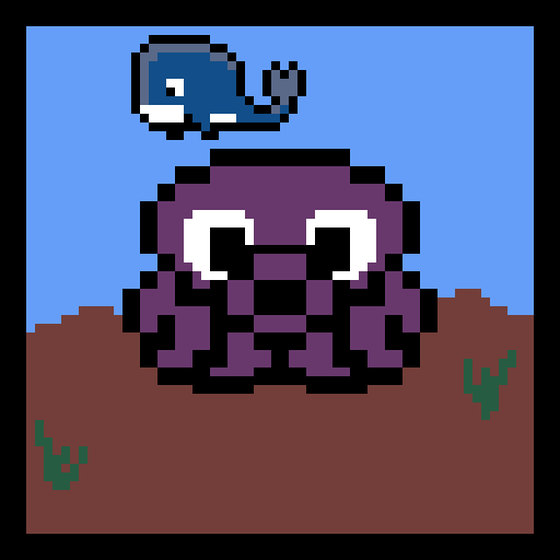 Pixel Squid #116