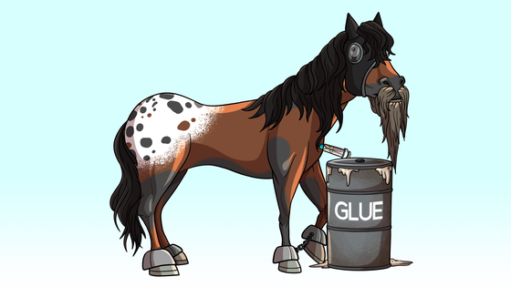 Glue Factory Horse #610