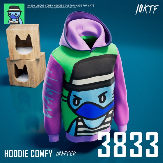 Cool Comfy Hoodie #3833