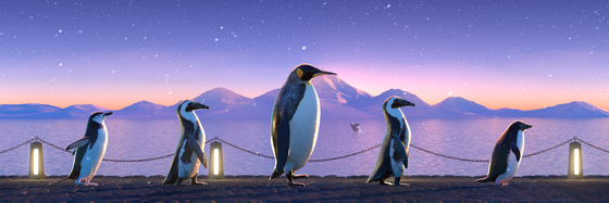 Five Penguins #2745