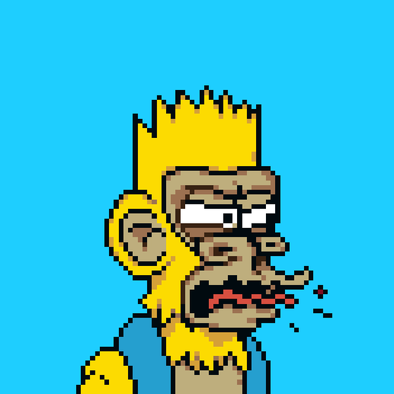 Pixel Simp Ape YC #7000