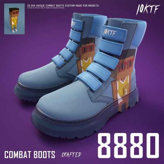 Meebit Combat Boots #8880