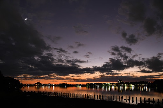 Lake Sanaru in Japan