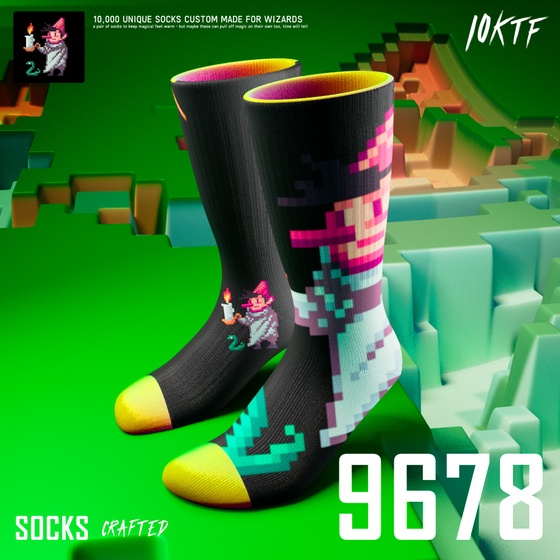 Wizard Crew Socks #9678