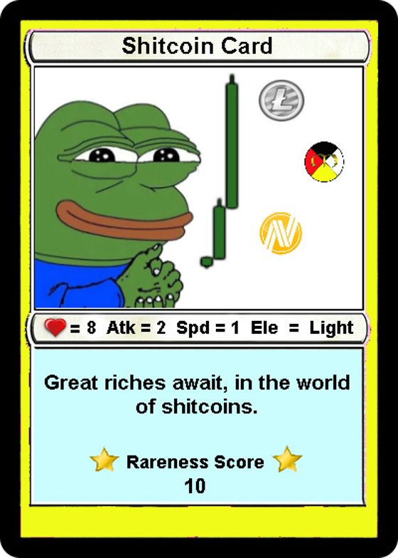 Shitcoincard - Series 1