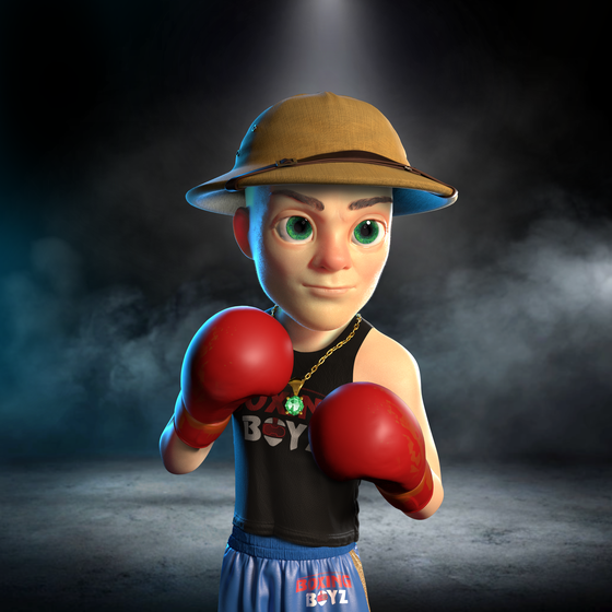 Boxing boy #4253