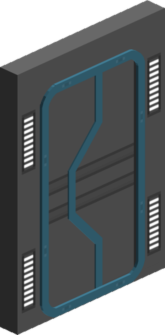 Sci-fi door