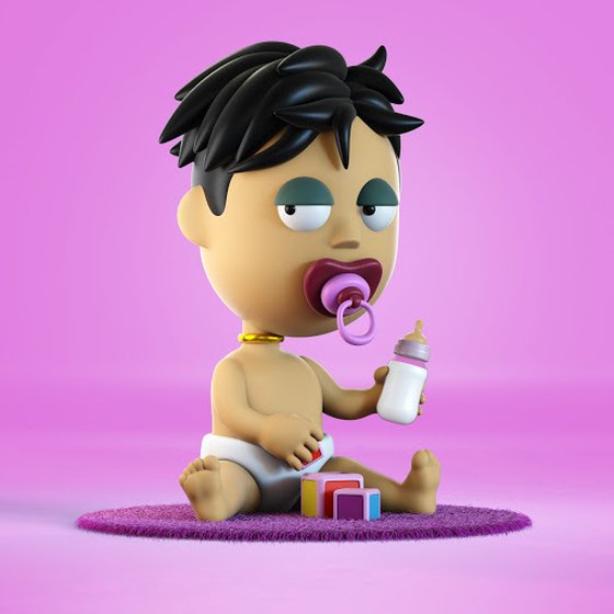 3D Baby Punk #87