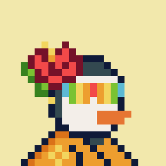 8bit Penguin Chad #100