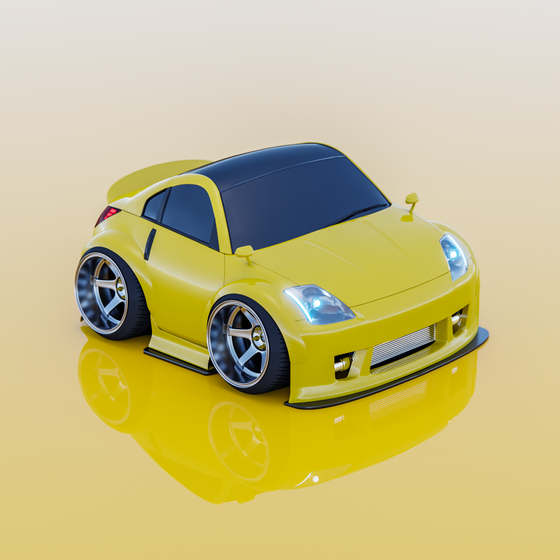 CARtoon 350Z - (Yellow Edition)