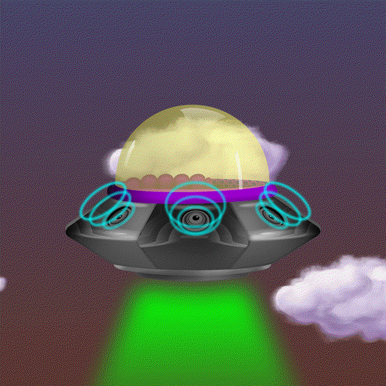 Alien UFO 1129