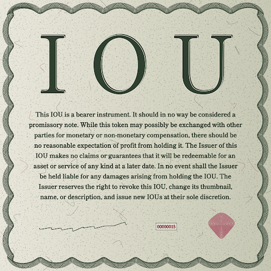 IOU #15