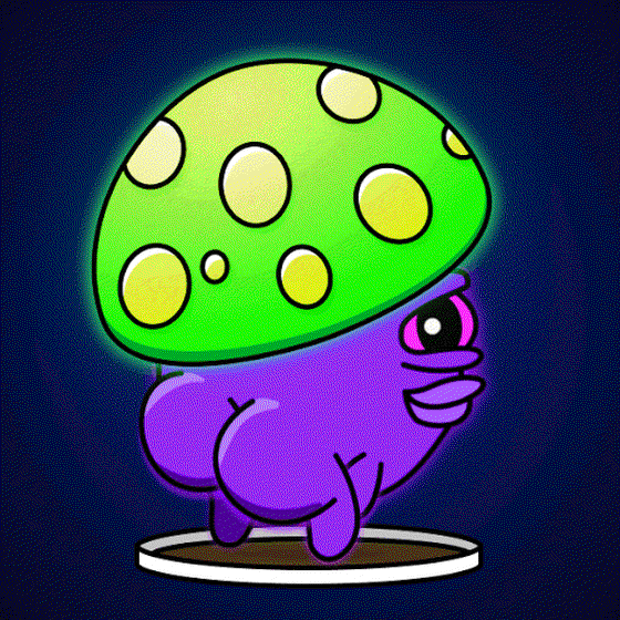 Twerky Pepe #45 - Twerky Fungi