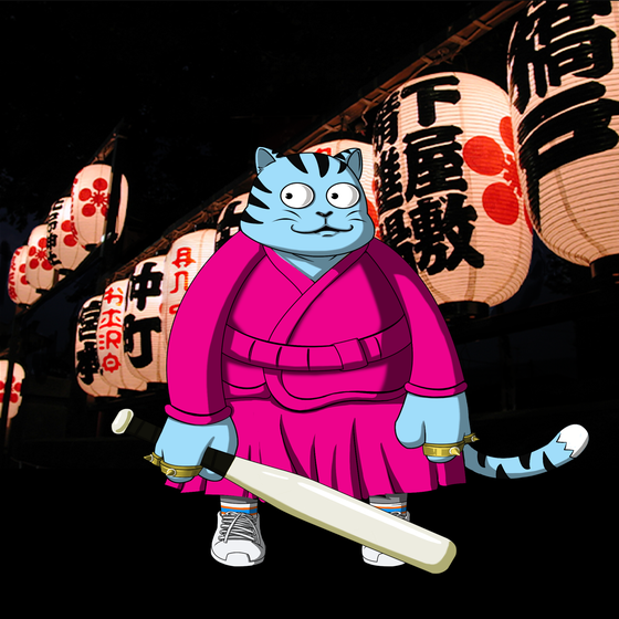 SamuraiCats by Hiro Ando #4036