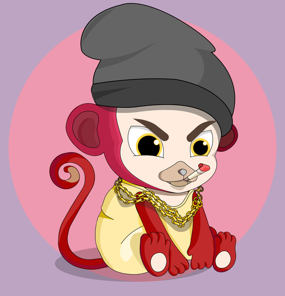 Baby Mini Monkey #488