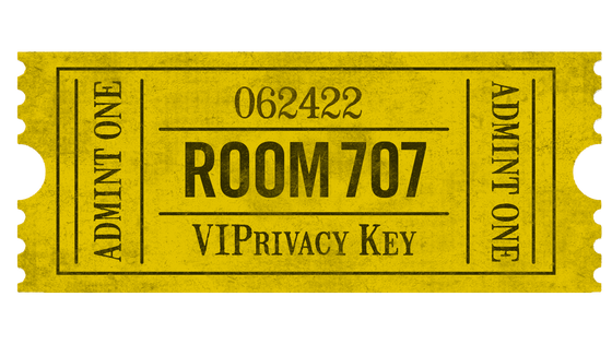 THE ROOM 707 TICKET - 062422