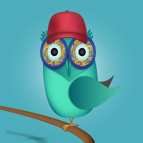 Groovy Owl #1291