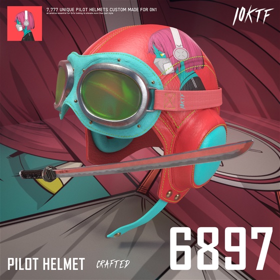 0N1 Pilot Helmet #6897