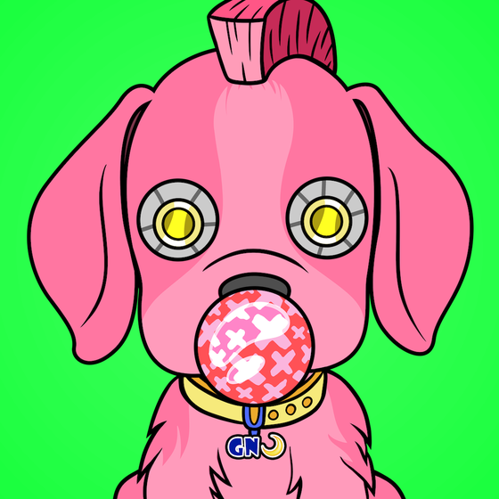 Bubblegum Puppy #7186